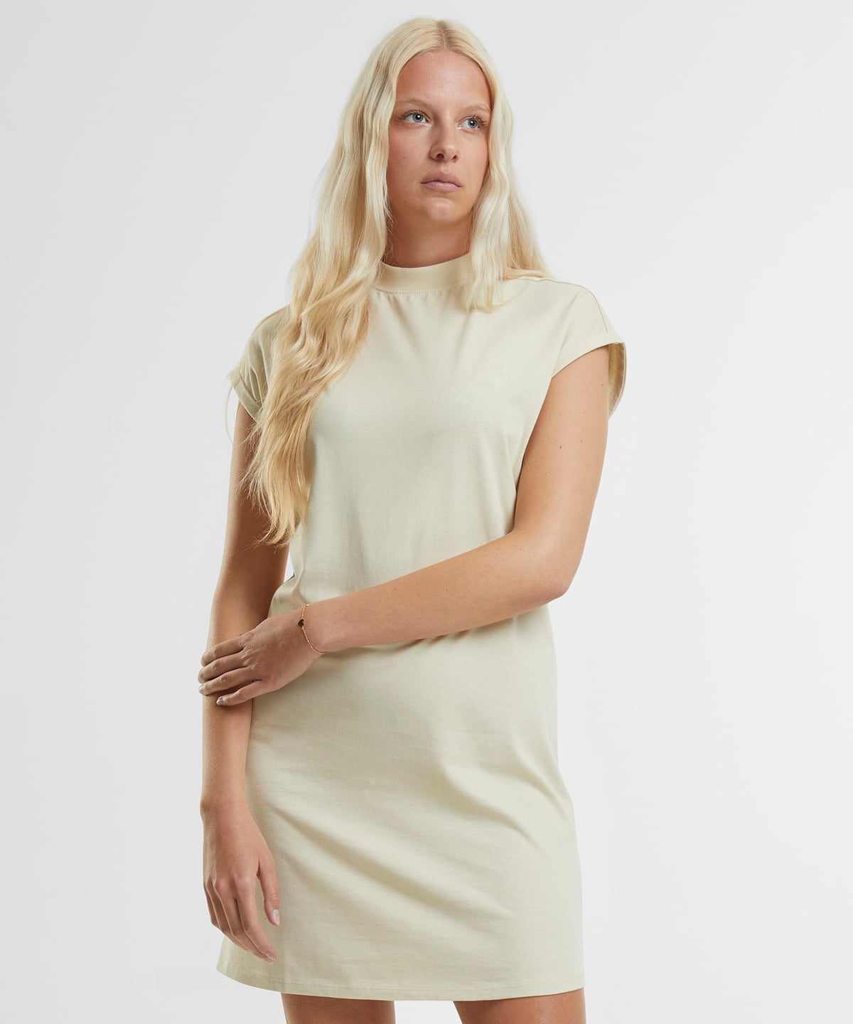 New Morning Studios NM026 Women’s Extended Shoulder Dress