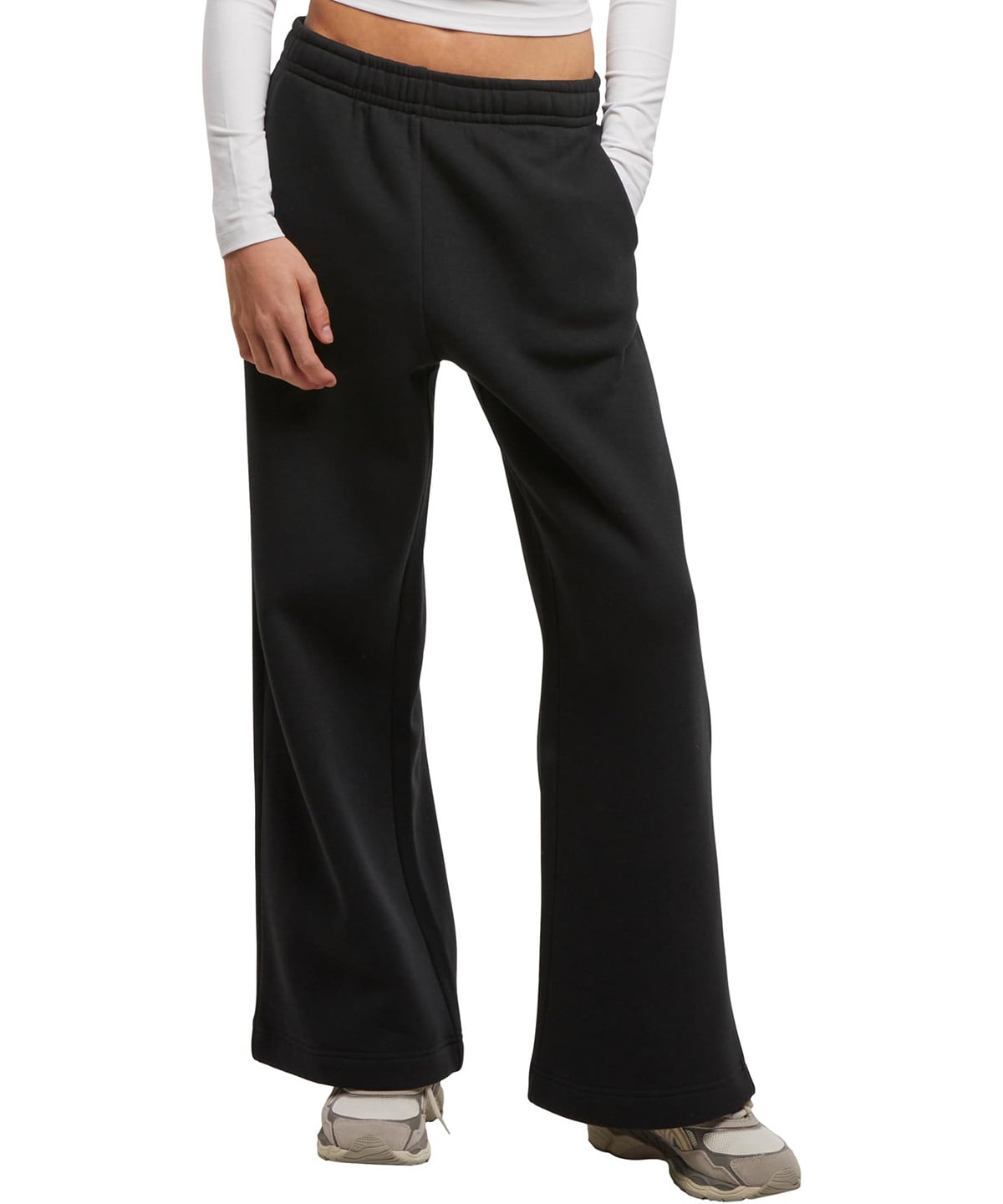 New Morning Studios NM048 Women’s Wide-Leg Sweatpants