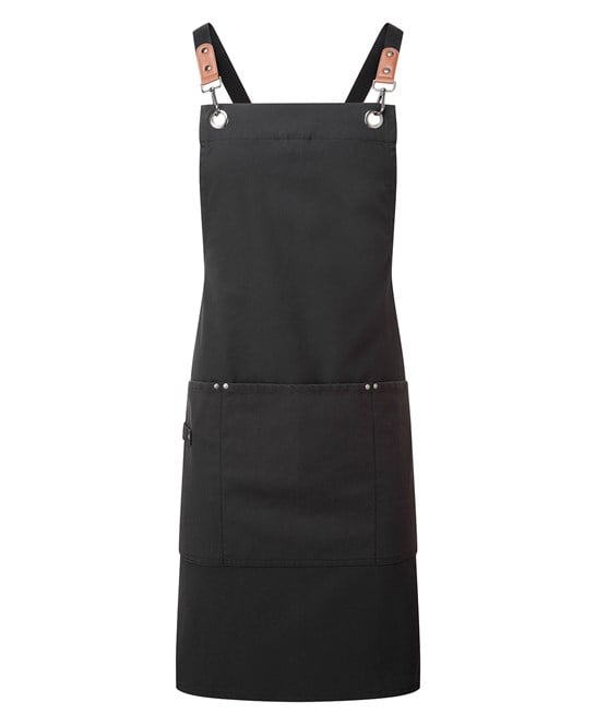 Premier PR182 Clip ‘n’ Clasp Cross-Back Bib Apron