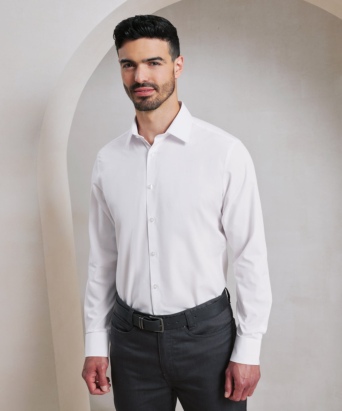 Premier PR203 Long Sleeve ‘recyclight’ Poplin Shirt