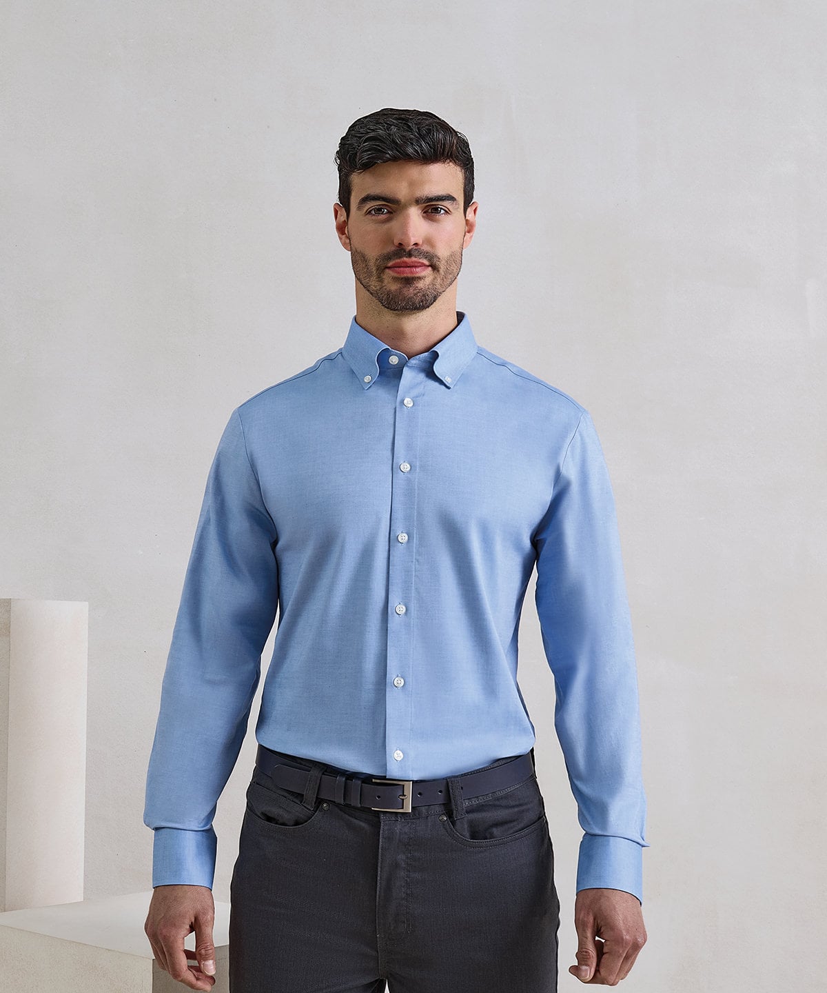 Premier PR284 ‘supreme’ Oxford Long Sleeve Shirt