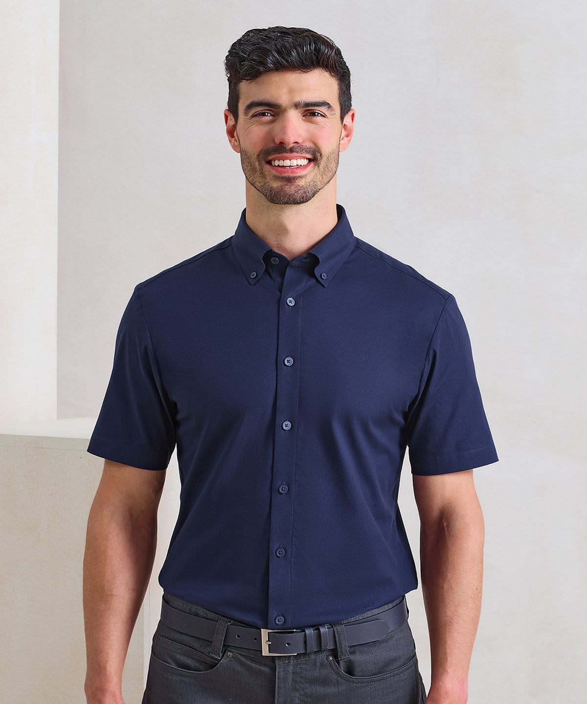 Premier PR286 ‘supreme’ Oxford Short Sleeve Shirt