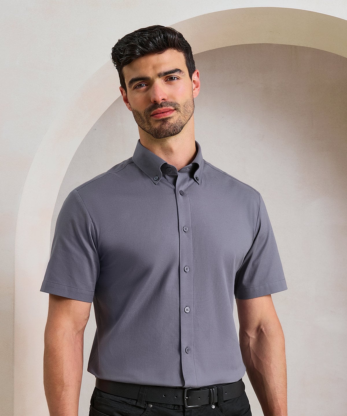 Premier PR286 ‘supreme’ Oxford Short Sleeve Shirt
