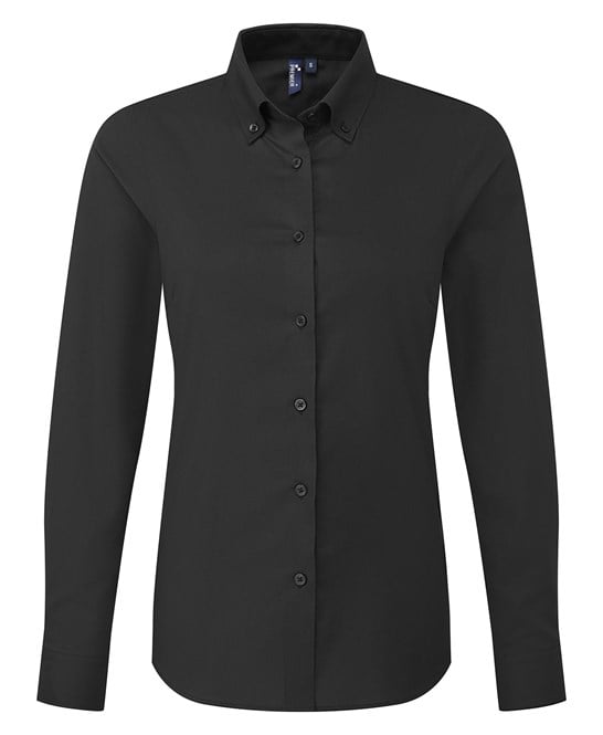 Premier PR384 Women’s ‘supreme’ Oxford Long Sleeve Shirt