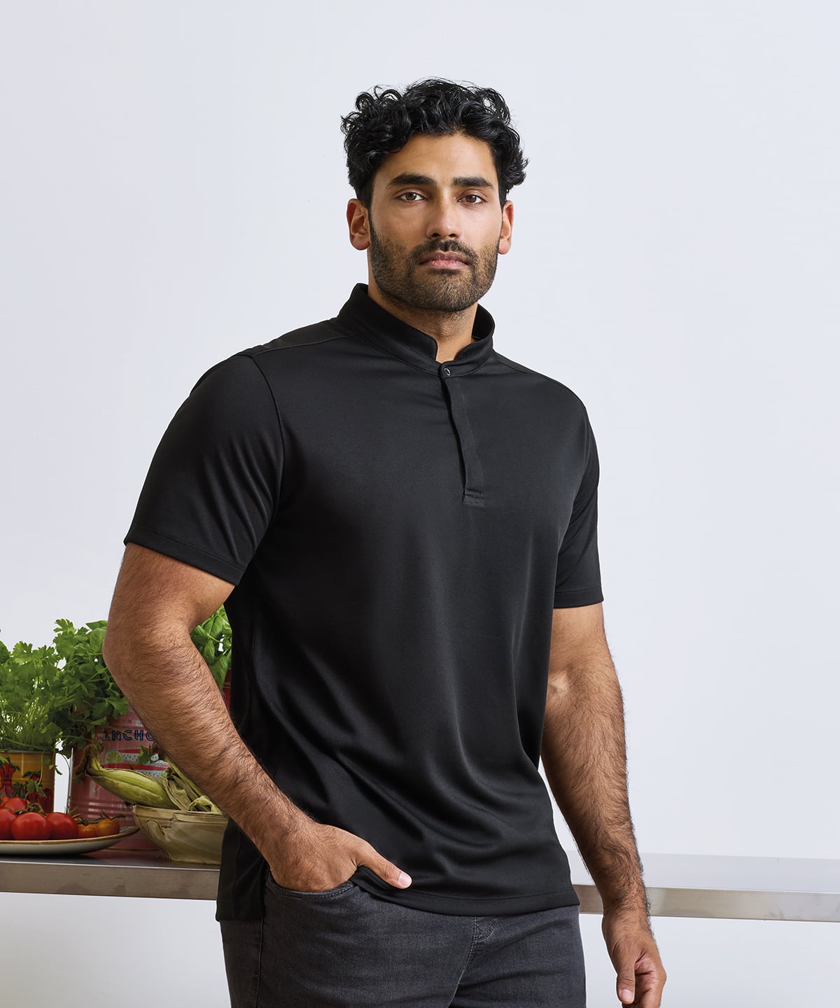 Premier PR646 Essential Coolchecker® Short Sleeve Chef’s Shirt