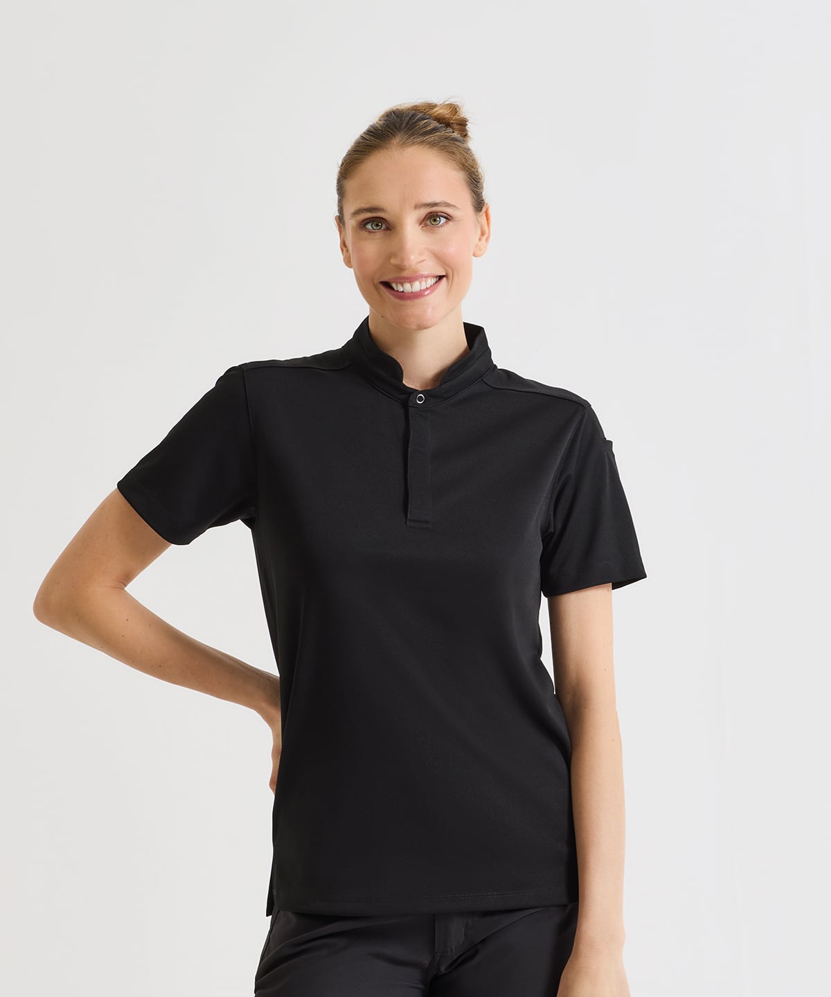 Premier PR646 Essential Coolchecker® Short Sleeve Chef’s Shirt