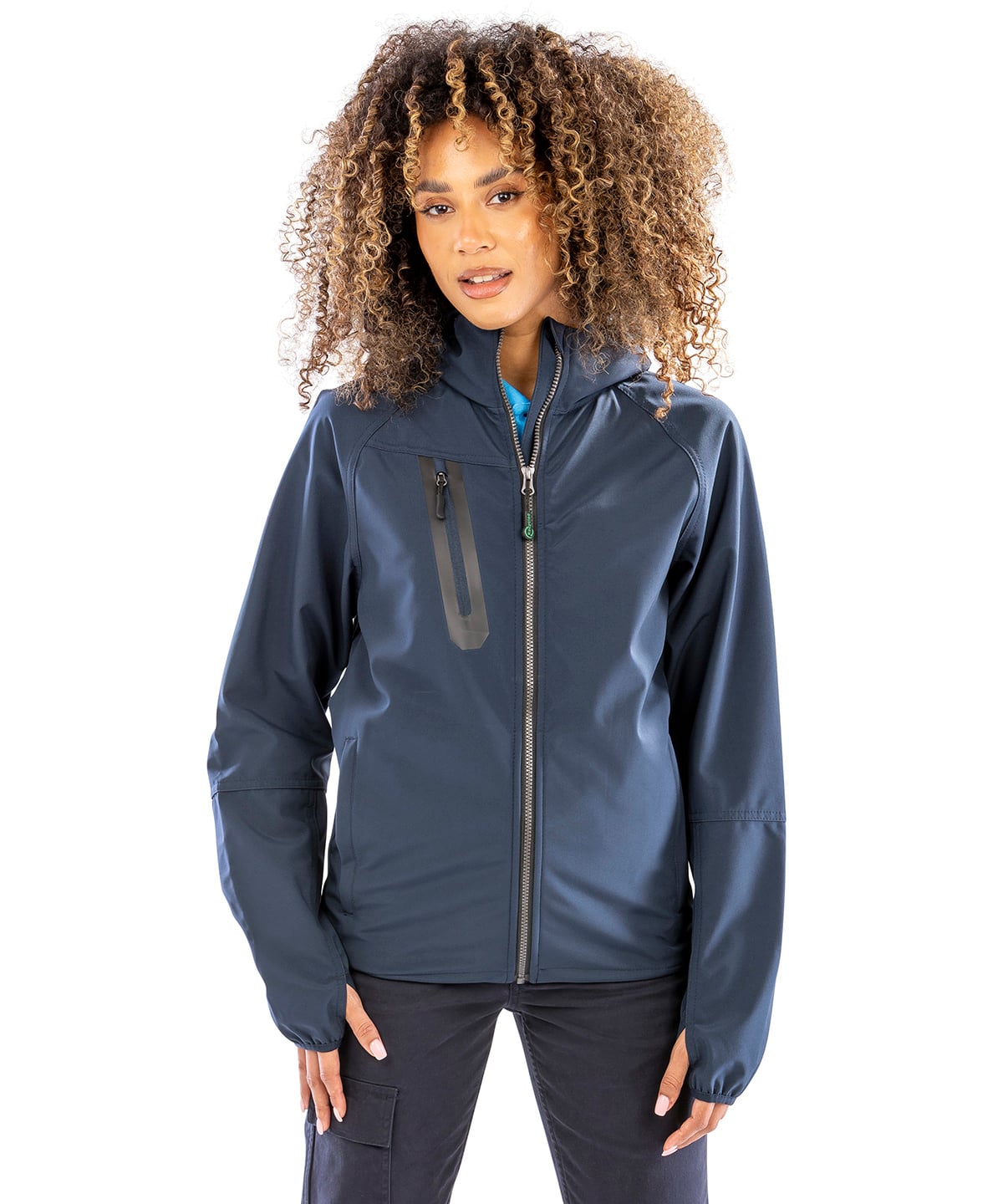 Result Recycled R909X 3-Layer Recycled Printable Casual Hooded Softshell