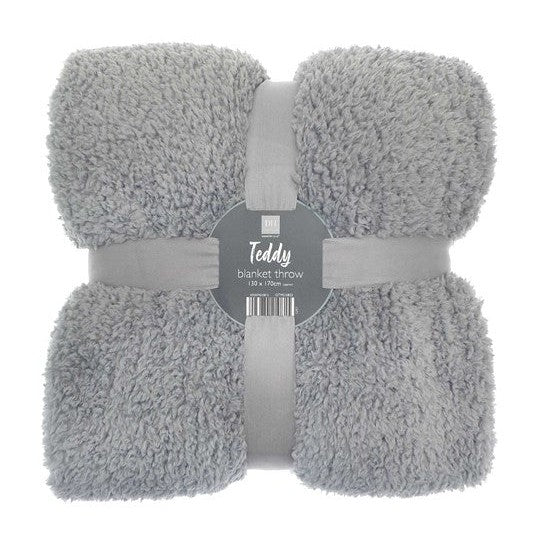 Ribbon The Ribbon Teddy Bear Fabric Throw