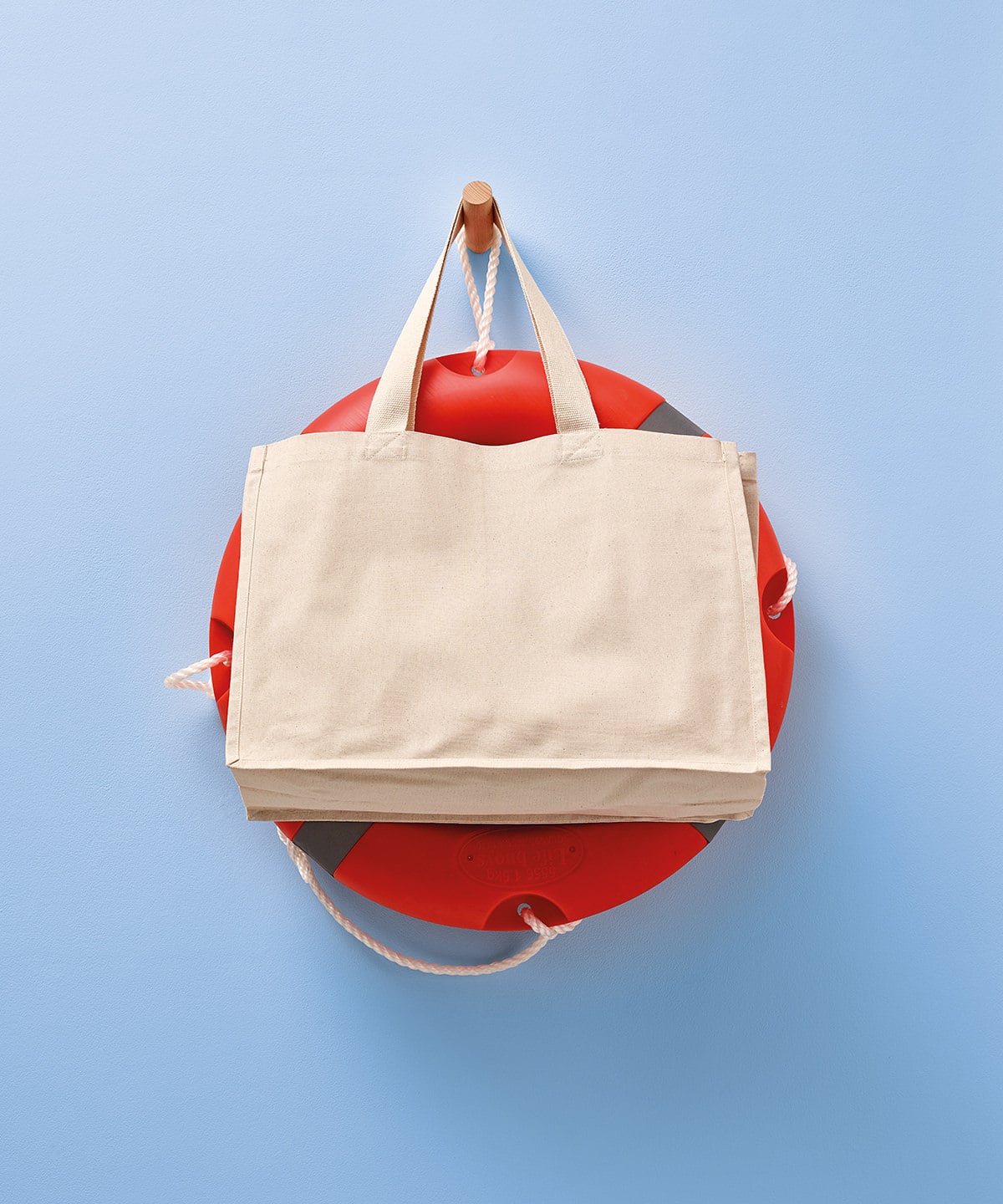 Nutshell® RL675 Recycled Premium Canvas Stand-Up Shopper