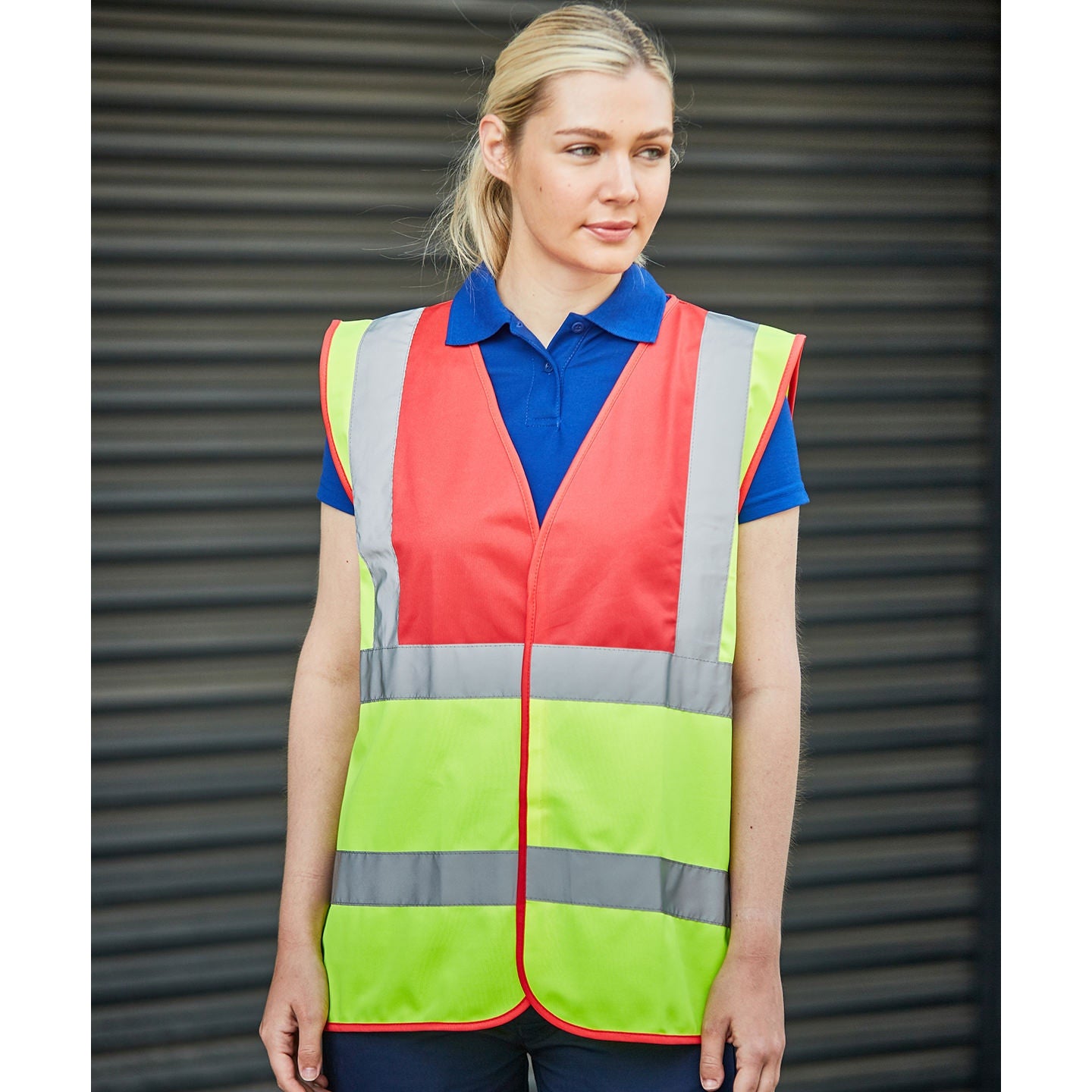 Prortx High Visibility Waistcoat - Maroon