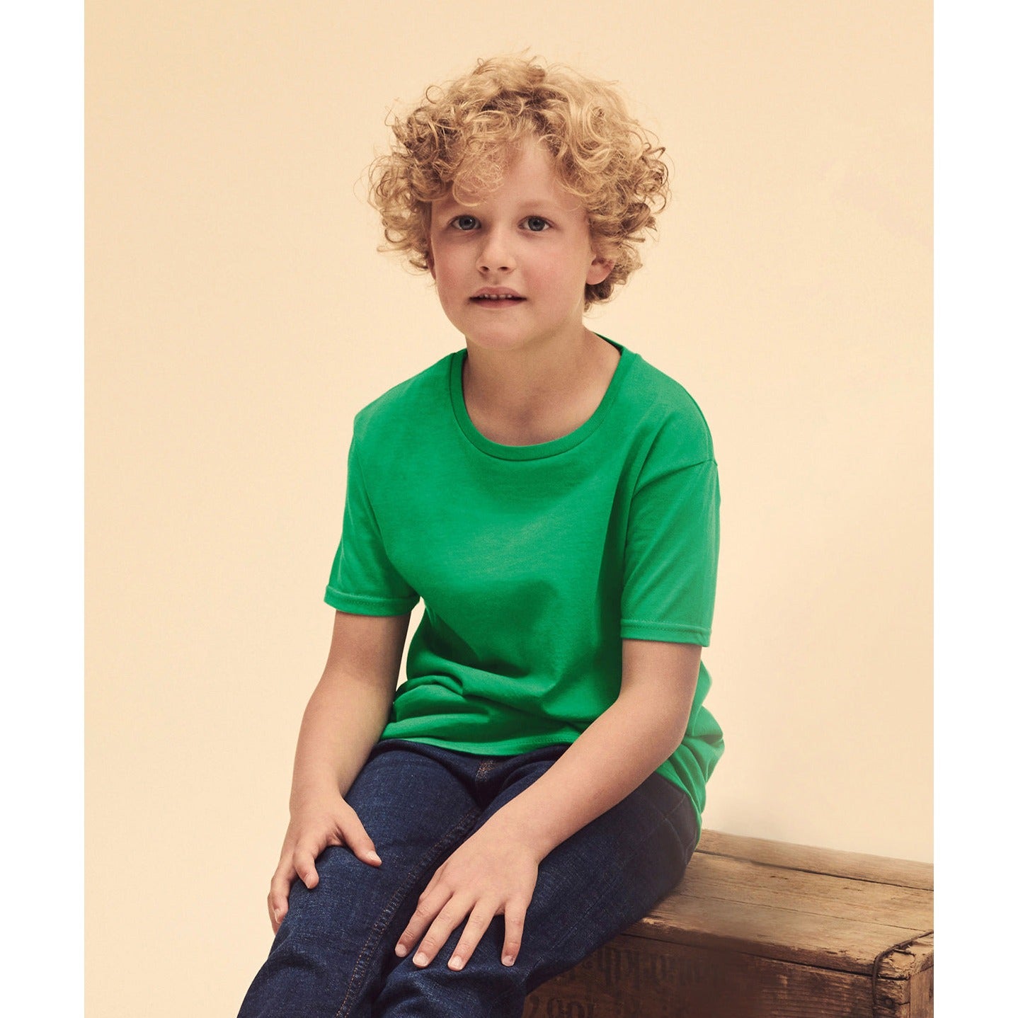 Fruit Of The Loom Kids Iconic 150 T - Heather Purple