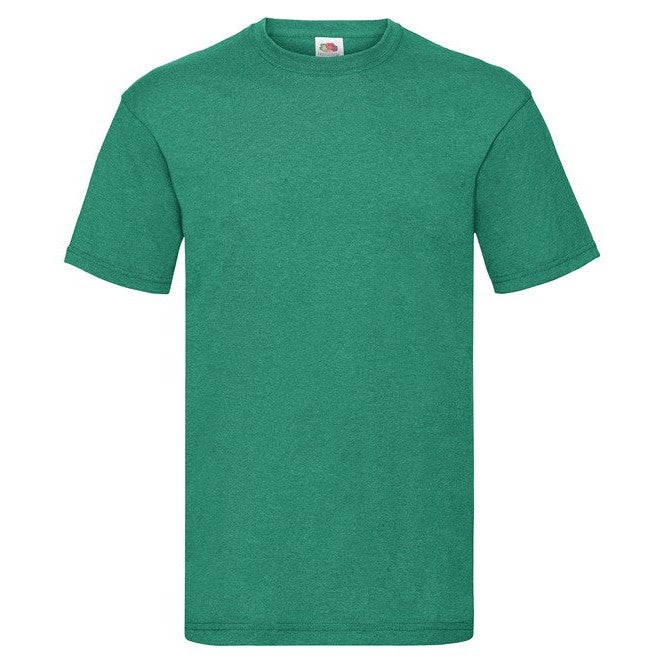 Fruit Of The Loom Valueweight T - Retro Heather Green