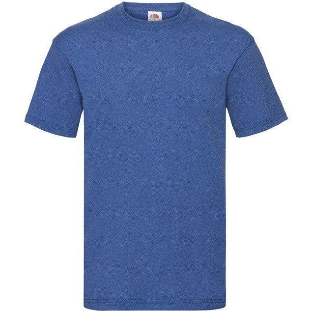 Fruit Of The Loom Valueweight T - Retro Heather Royal