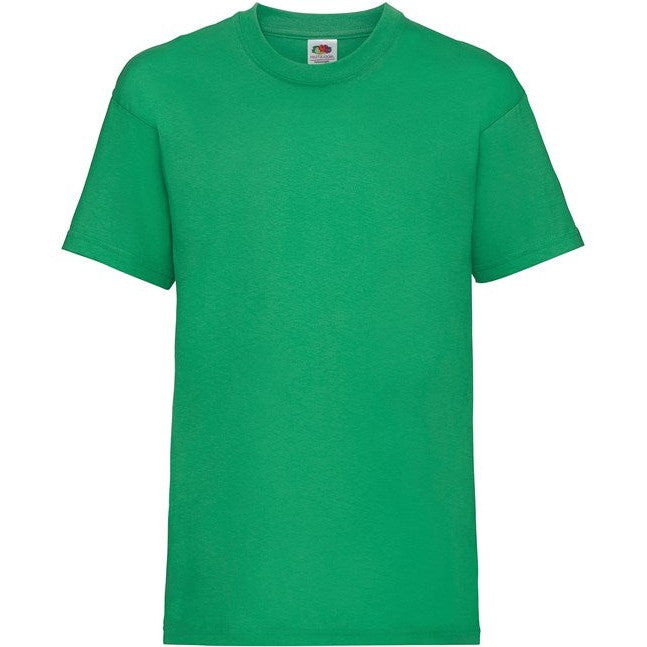 Fruit Of The Loom Kids Valueweight T - Kelly Green