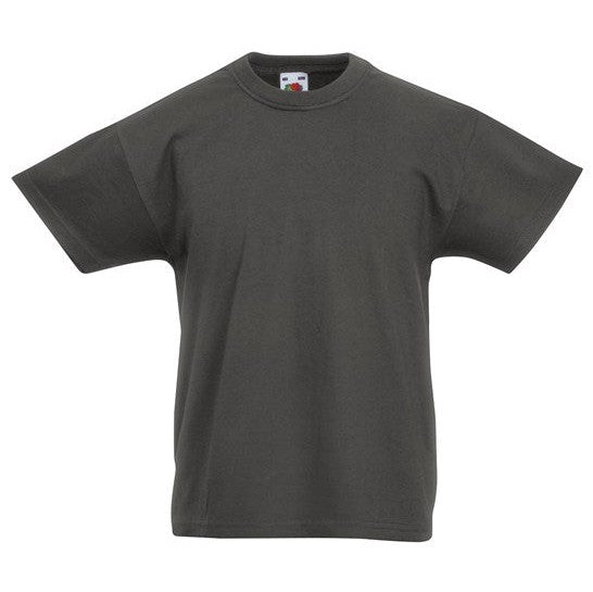 Fruit Of The Loom Kids Original T - Light Graphite