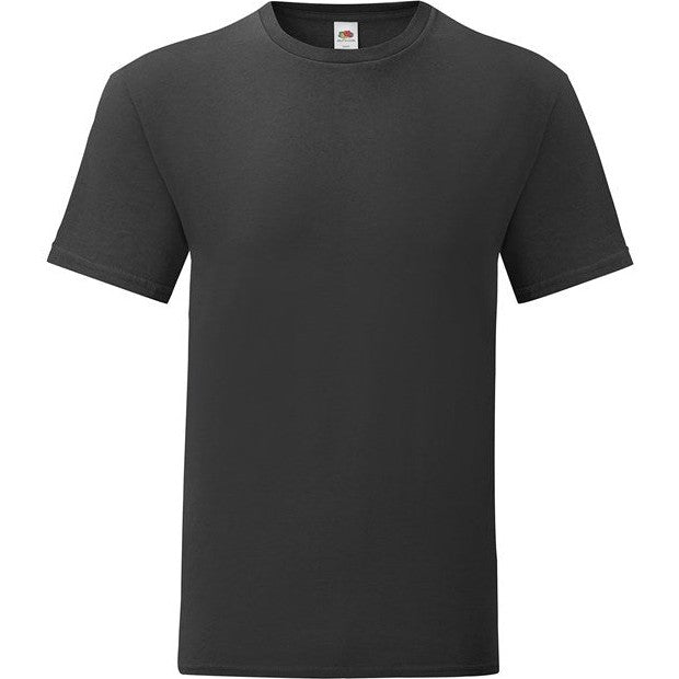 Fruit Of The Loom Iconic 150 T - Black*