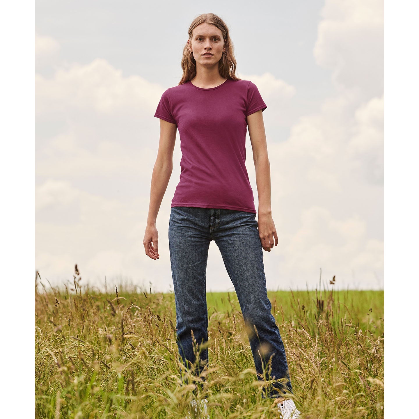 Fruit Of The Loom Women's Iconic T - Soft Lavender