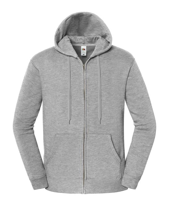 Fruit of the Loom SS443 Iconic Premium Hooded Sweat Jacket