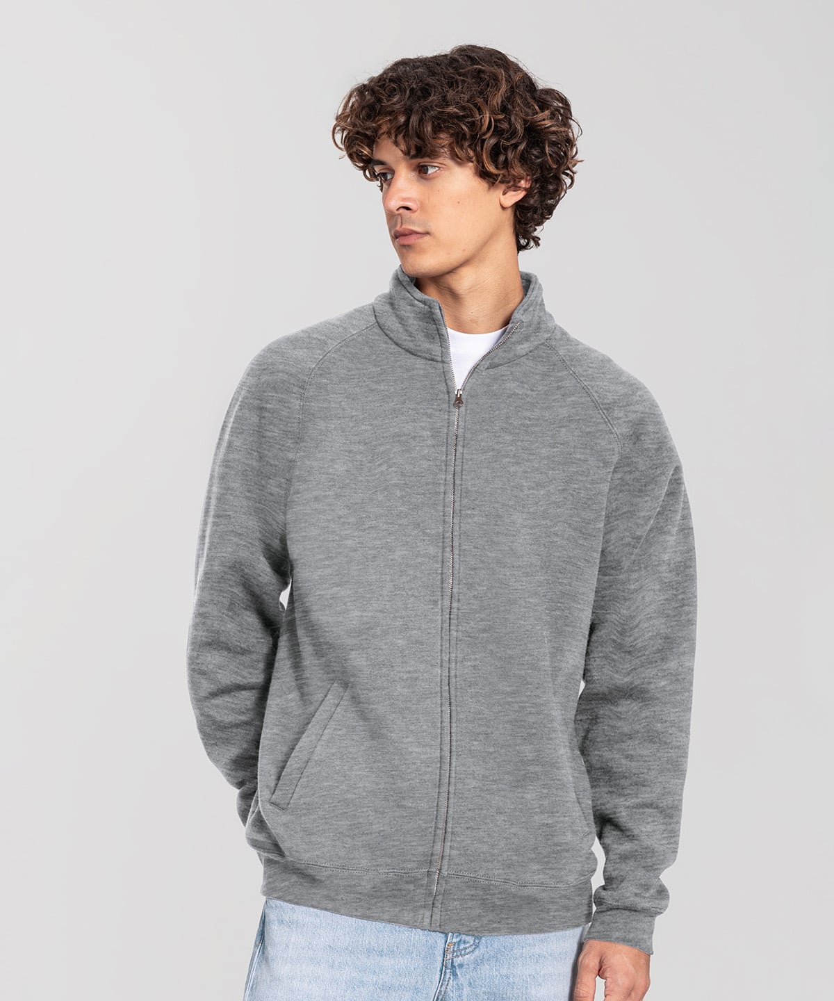 Fruit of the Loom SS445 Iconic Premium Sweat Jacket