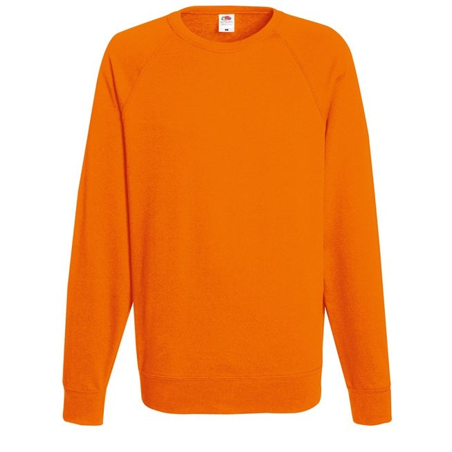 Fruit Of The Loom Lightweight Raglan Sweatshirt