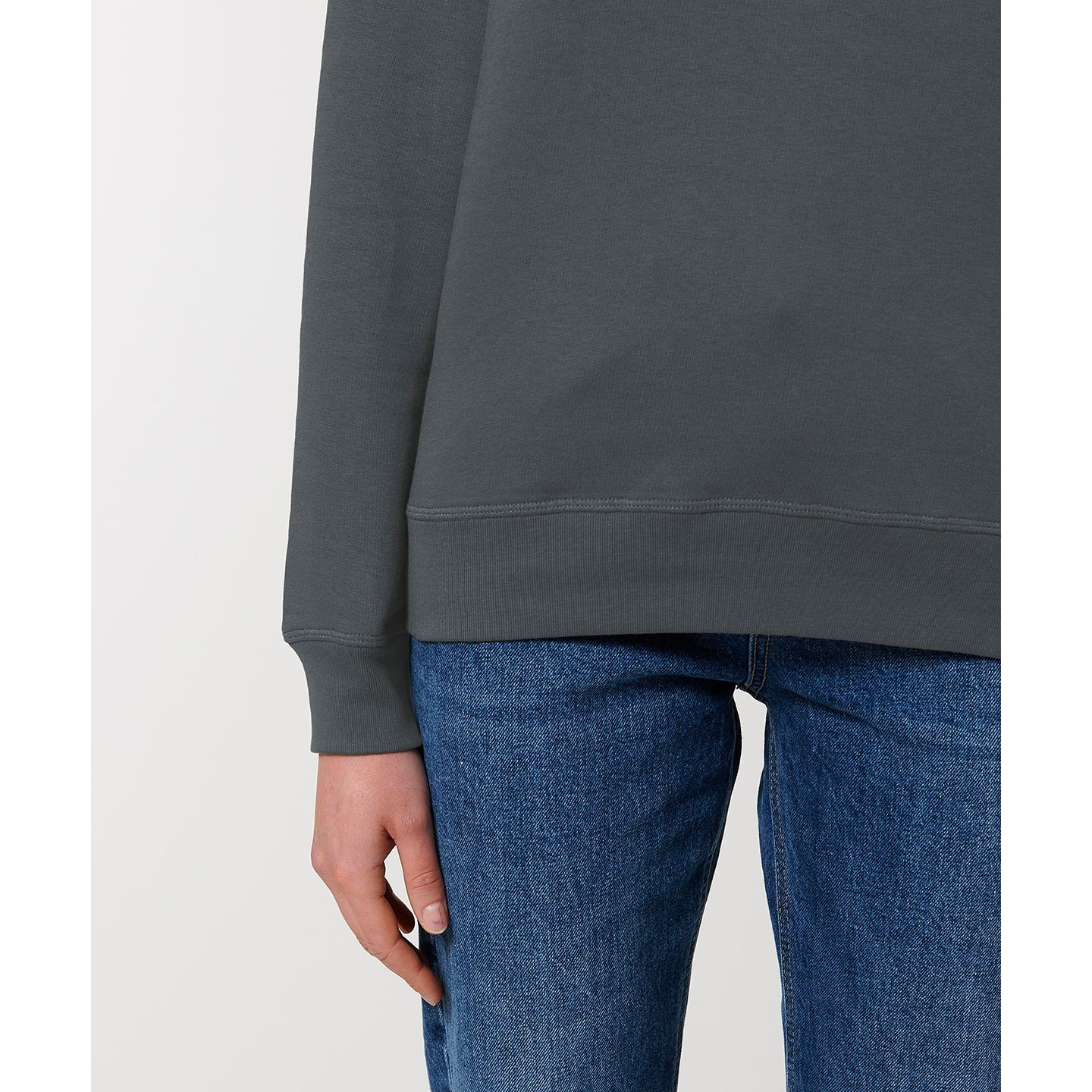 Stanley/Stella Roller Unisex Crew Neck Sweatshirt (Stsu868) - Anthracite