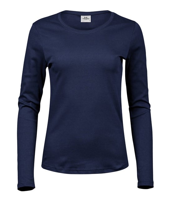 Tee Jays TJ004 Women’s Long Sleeve Interlock Tee (590)