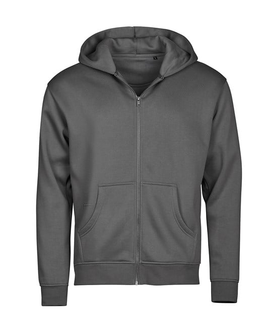 Tee Jays TJ014 Unlabeled Hooded Full-Zip Sweatshirt (5154)
