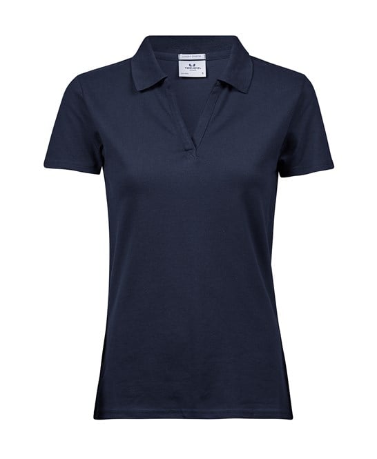 Tee Jays TJ033 Women’s Luxury Stretch V-Neck Polo (1409)