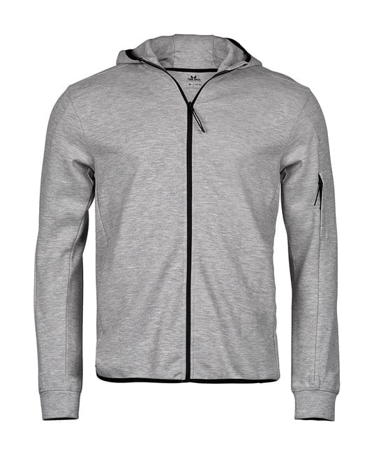 Tee Jays TJ067 Athletic Hooded Full-Zip Sweatshirt (5706)