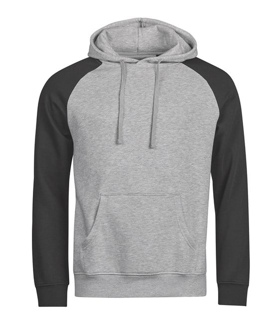 Tee Jays TJ123 Unlabeled Two-Tone Hooded Sweatshirt (5156)