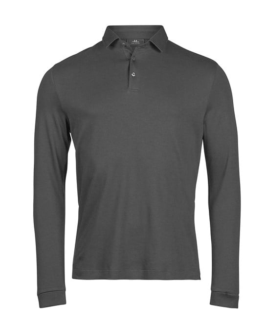 Tee Jays TJ127 Pima Cotton Long-Sleeve Polo (1442)