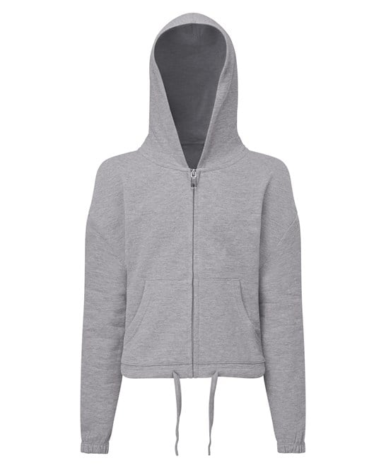 TriDri® TR61B Kids Tridri® Recycled Cropped Oversize Full-Zip Hoodie