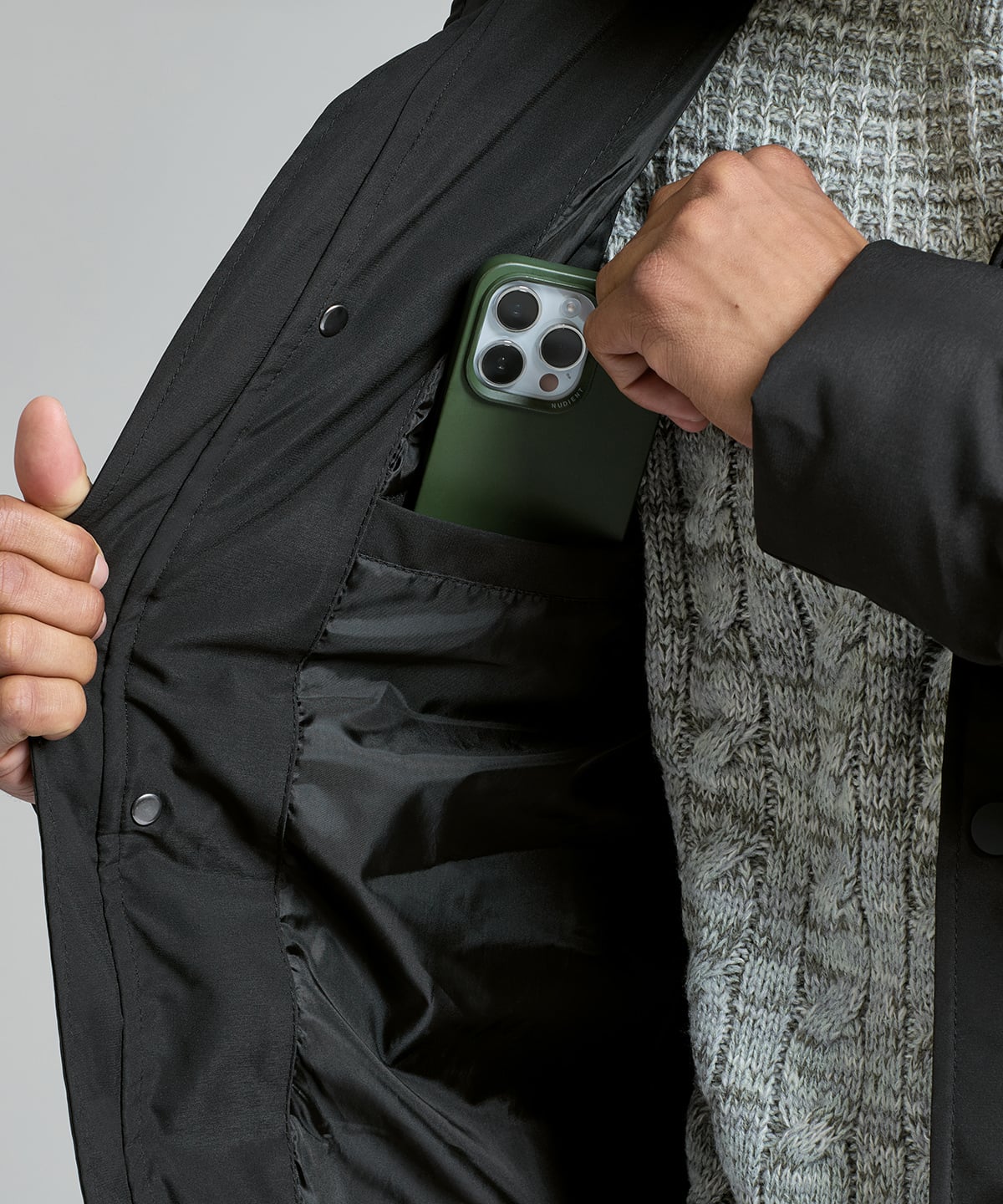 2786 TS008 Recycled Bonded Longline Padded Jacket