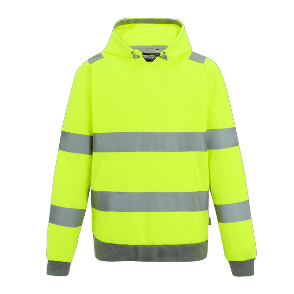 Regatta Professional Men's Hi-Vis Pro Contract Hoodie - Yellow