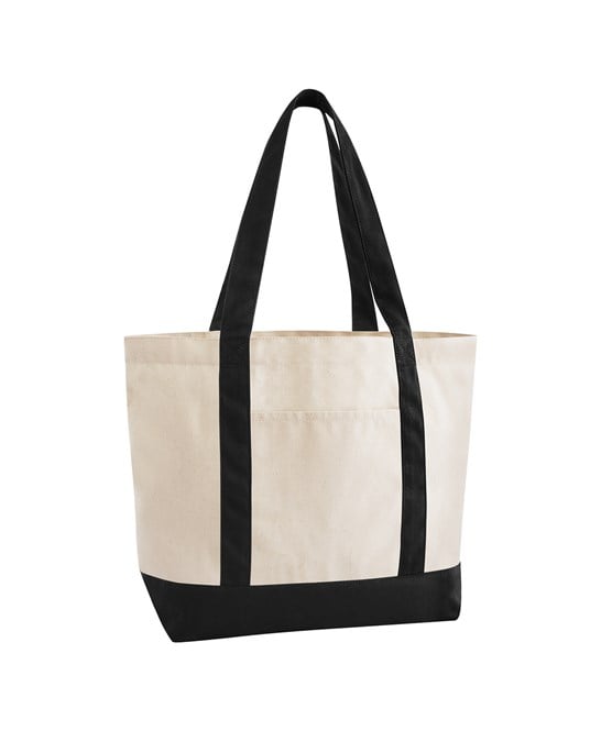 Westford Mill WM804 Earthaware® Organic Varsity Shopper