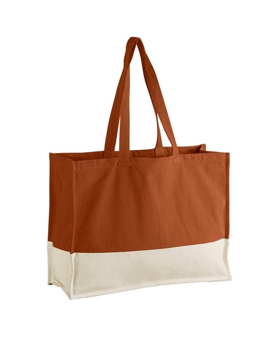 Westford Mill WM858 Earthaware® Organic Contrast Shopper