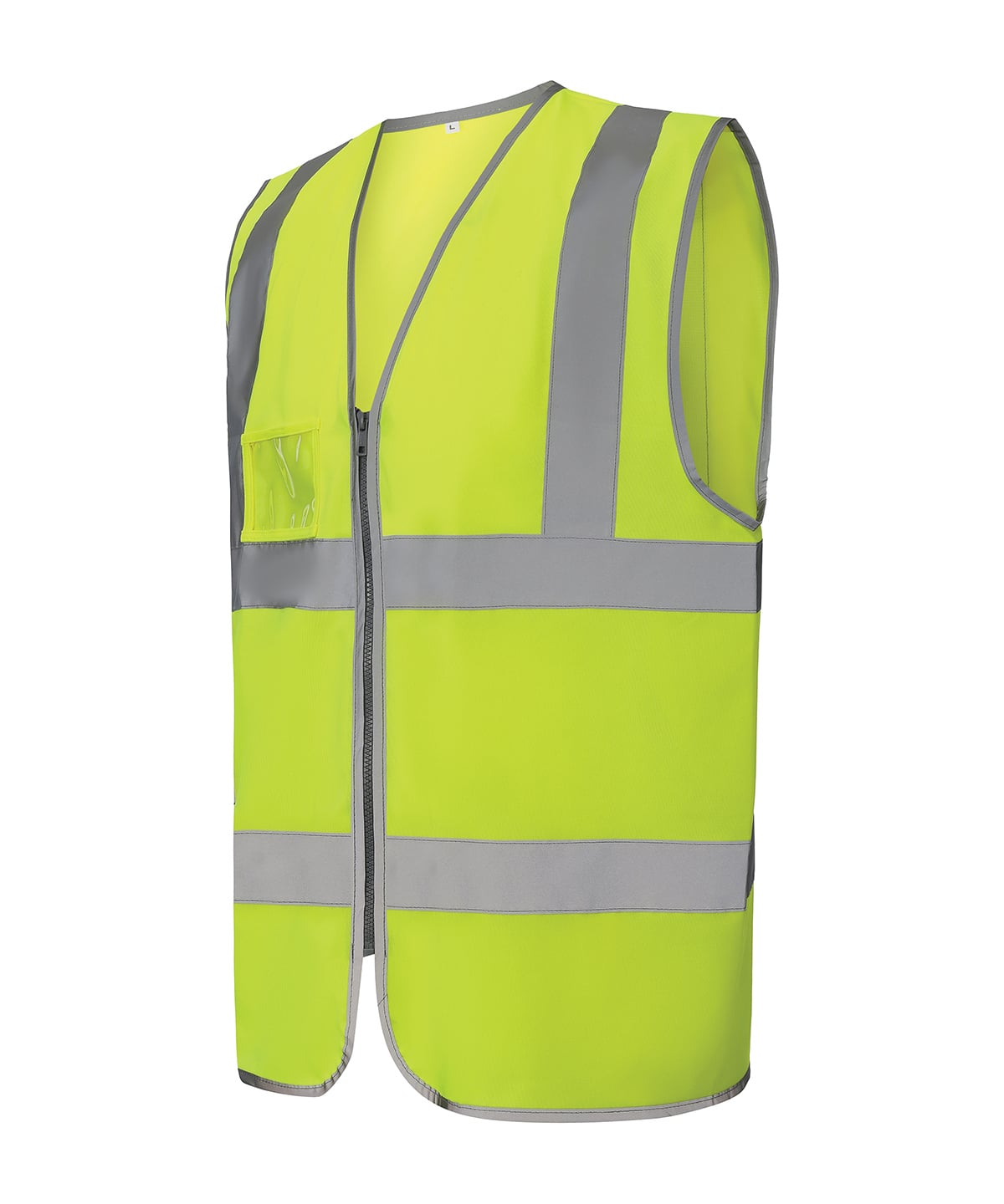Yoko YK056 Hi-Vis Zip Id Reflective Border Waistcoat (hvw103)