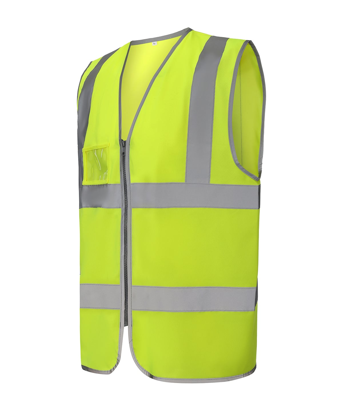 Yoko YK056 Hi-Vis Zip Id Reflective Border Waistcoat (hvw103)