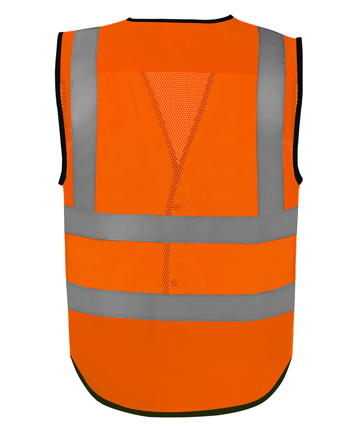 Yoko YK057 Hi-Vis Superior Open Mesh Button Waistcoat (hvw860)