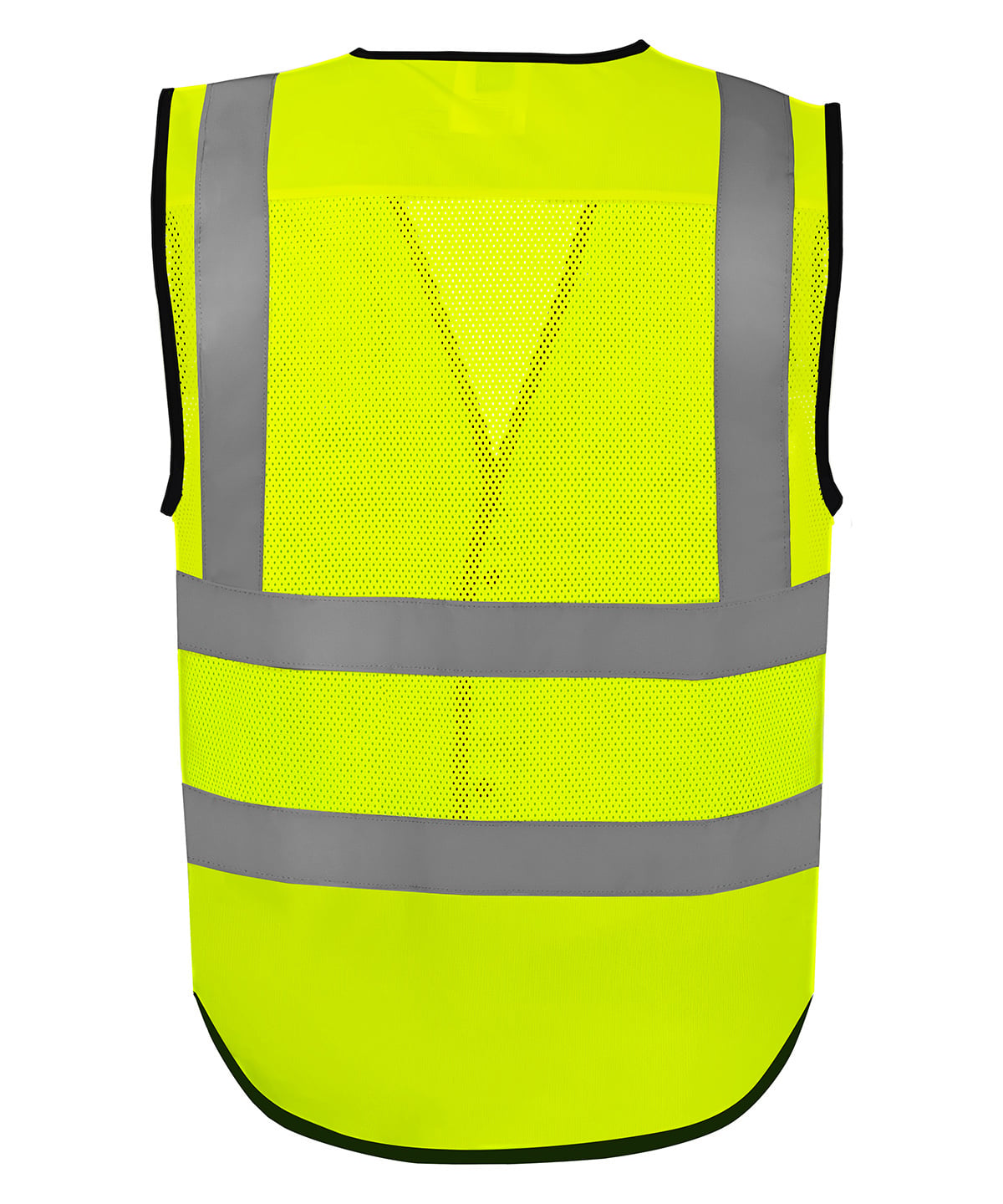 Yoko YK057 Hi-Vis Superior Open Mesh Button Waistcoat (hvw860)