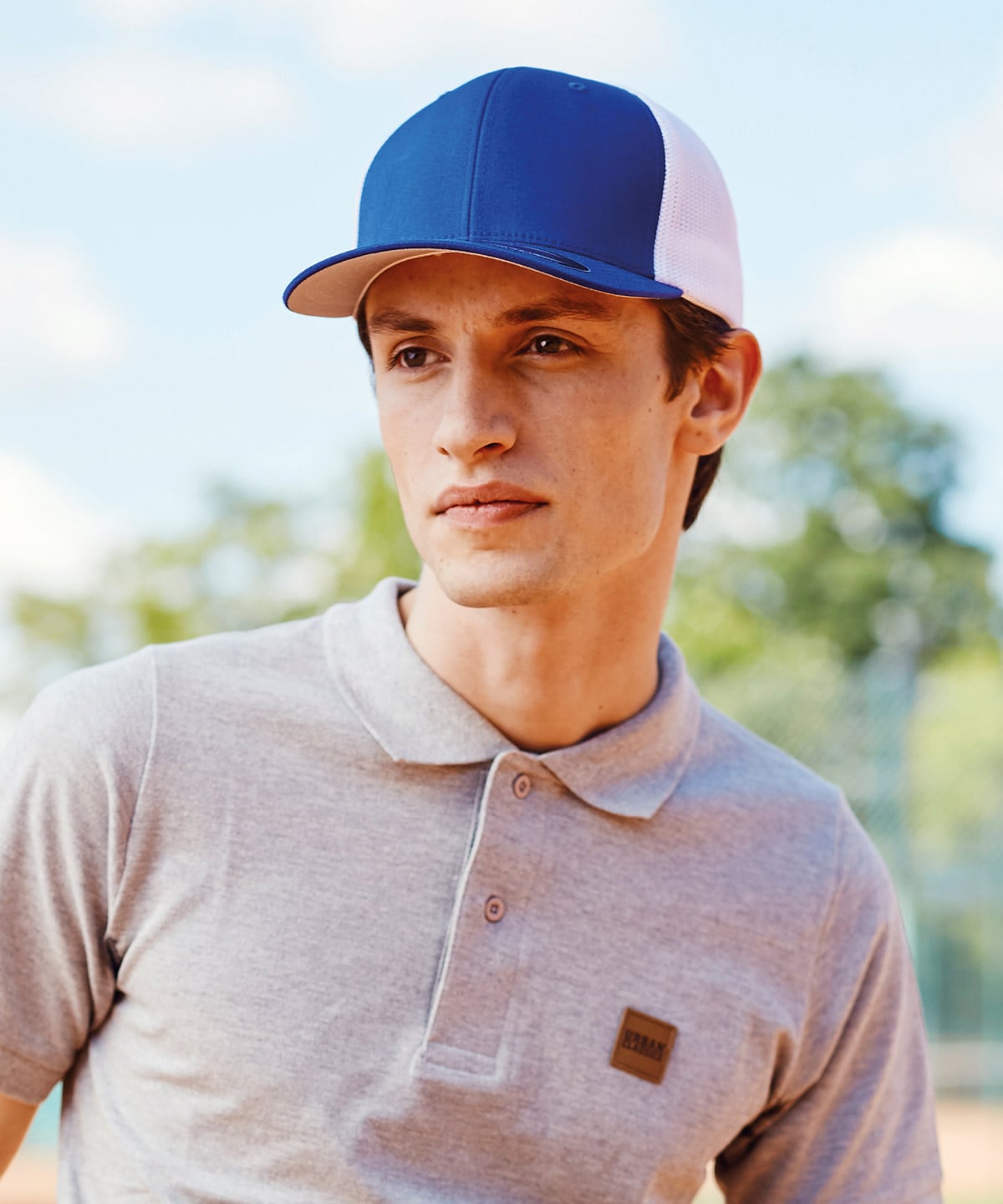 Flexfit by Yupoong YP232 Flexfit Trucker Mesh 2-Tone (6511t)