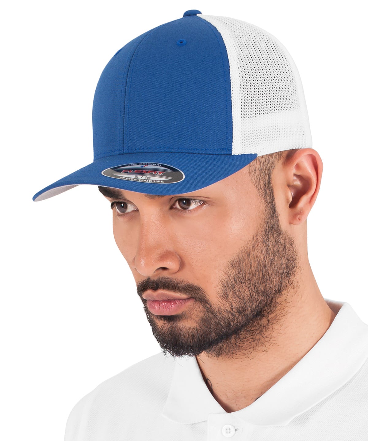 Flexfit by Yupoong YP232 Flexfit Trucker Mesh 2-Tone (6511t)
