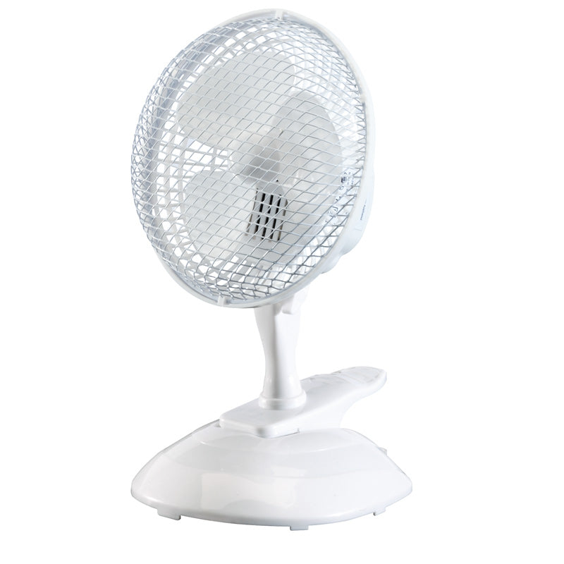 Draper Clip-On Desk Fan 6" (150mm)