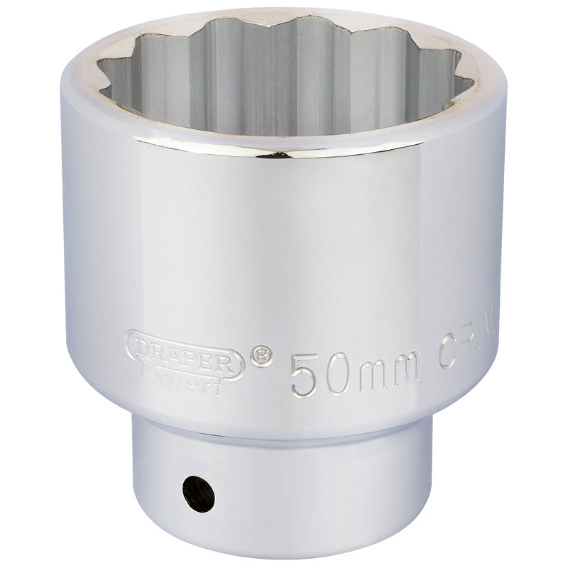 Draper 3/4" Square Drive 12 Point Socket (50mm)