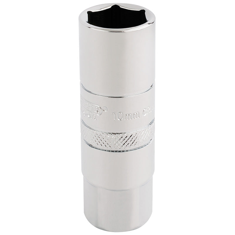 Draper 3/8" Square Drive 10mm Thread 6 Point Spark Plug Socket (16mm Socket)