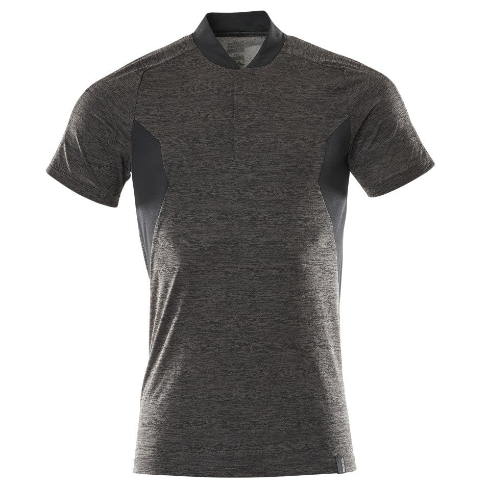 Mascot Accelerate Coolmax Pro Modern Fit Polo Shirt #colour_dark-anthracite-black