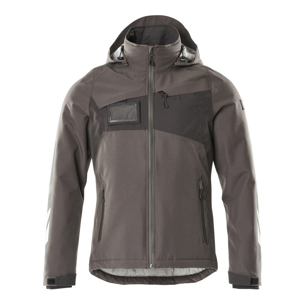 Mascot Accelerate Winter Jacket with CLIMascot #colour_dark-anthracite-black