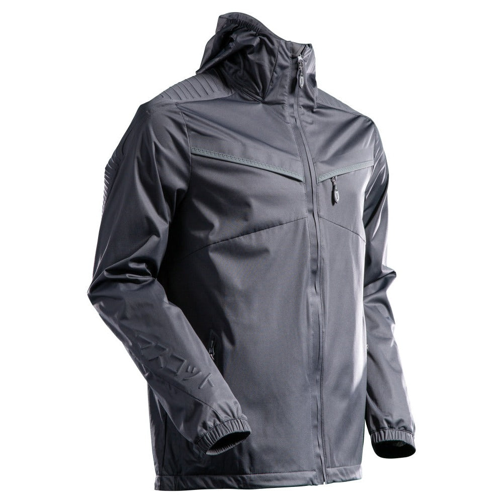 Mascot Customized Ultimate Stretch Lightweight Jacket #colour_stone-grey