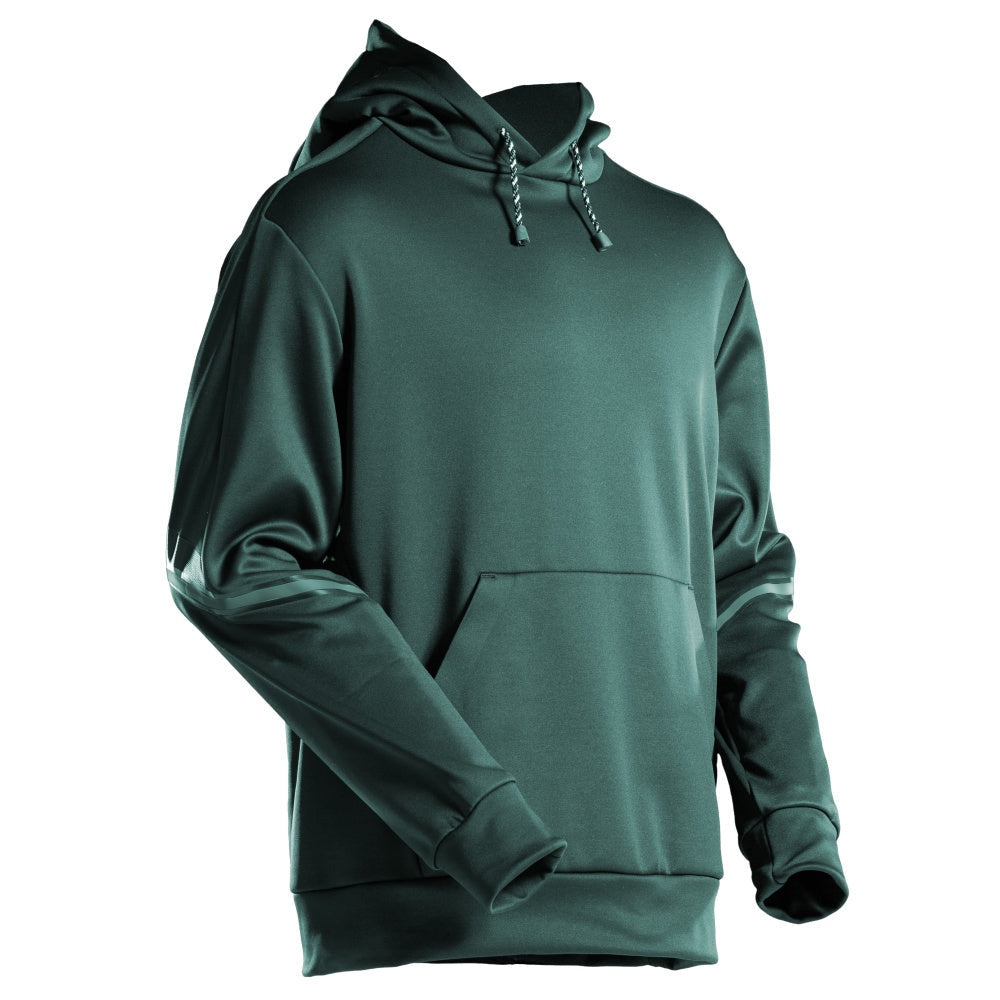 Mascot Customized Fleece Hoodie #colour_forest-green