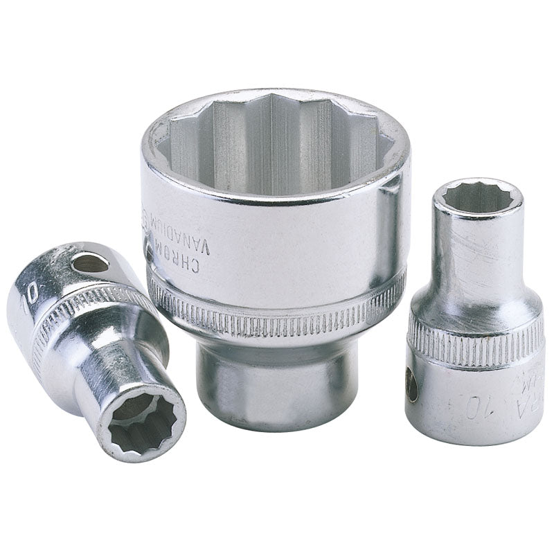 Draper 29mm 1/2" Sq. Dr. Elora Bi-Hexagon Socket